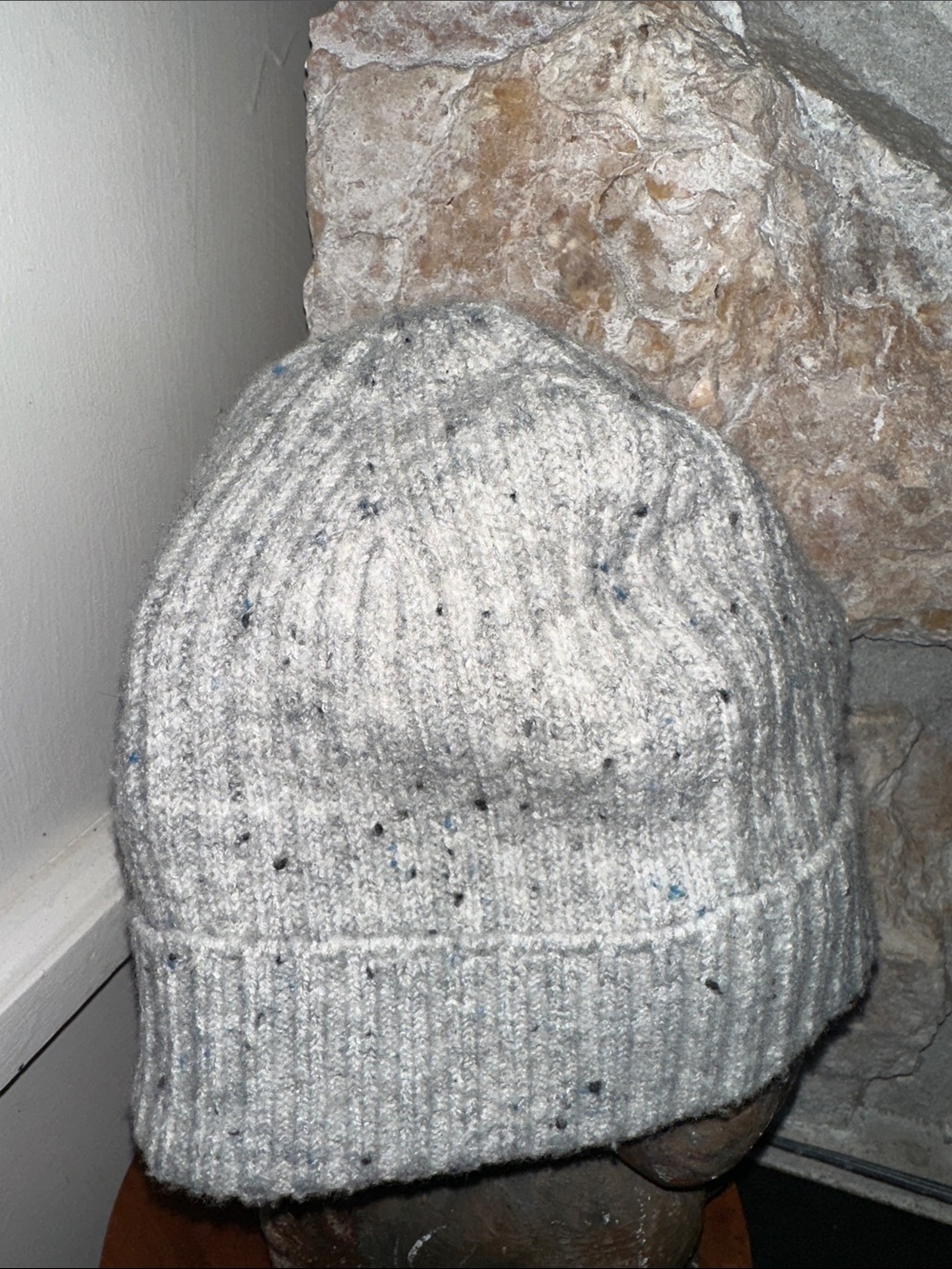 Lands' End Speckled Cuffed Beanie